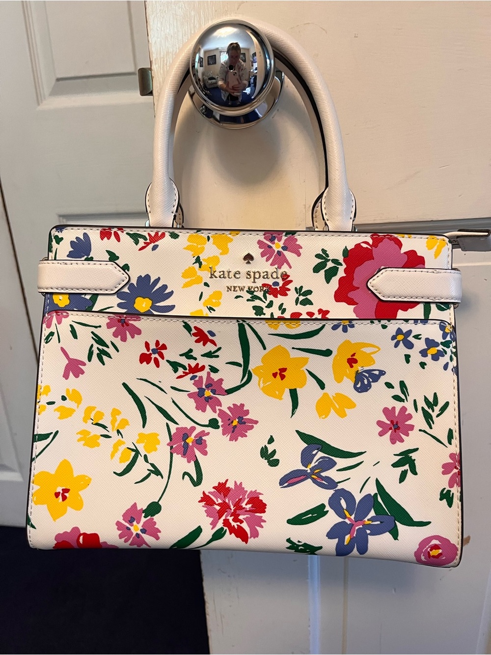 kate spade Staci Garden Bouquet Medium Satchel
